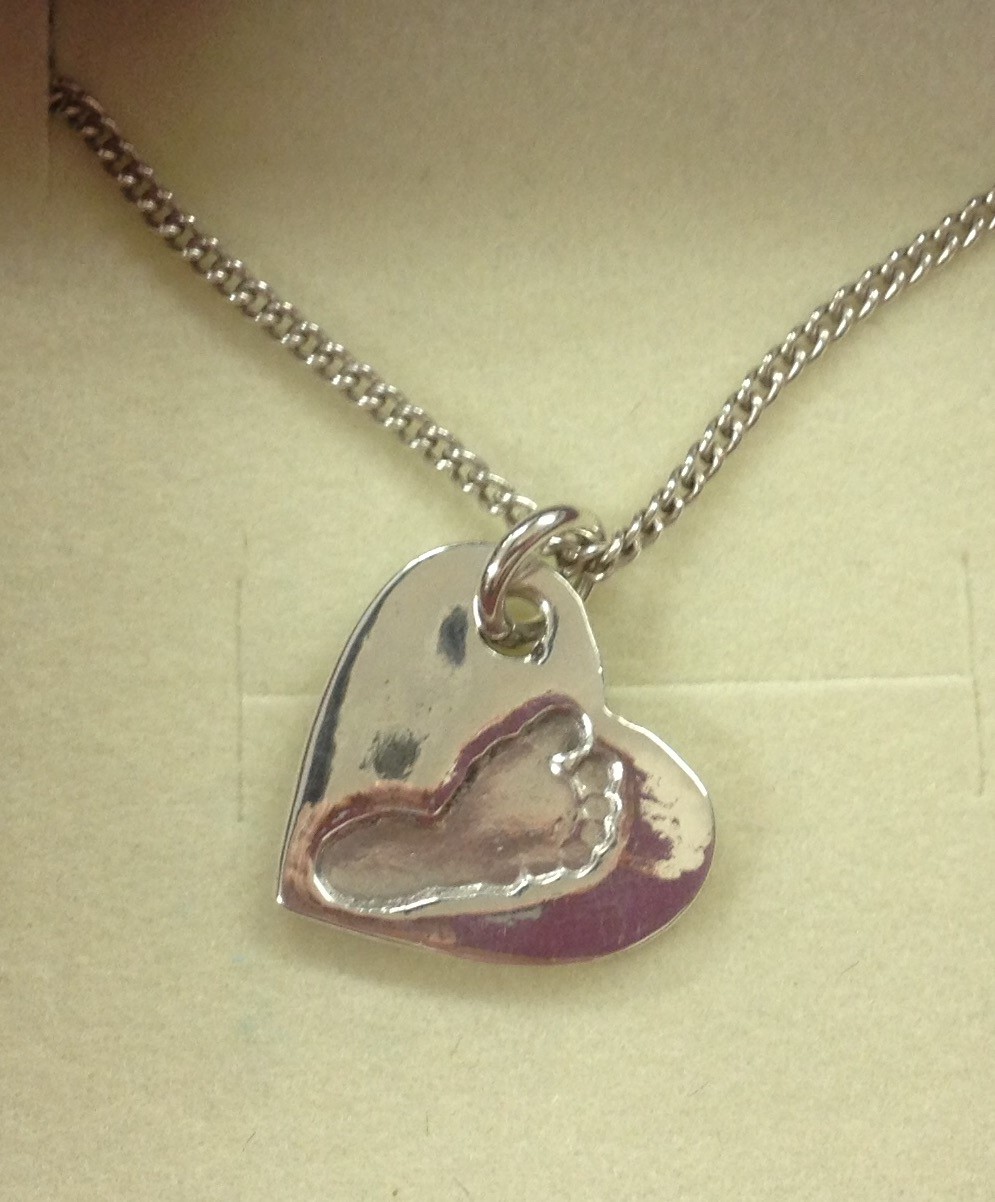 Silver keepsakes jewellery Daisyroots Ceramics